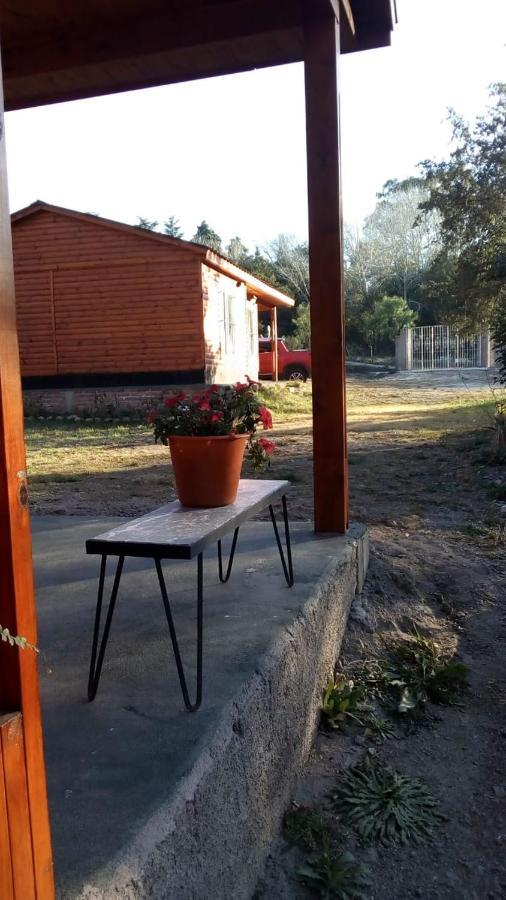 Cabañas los Plátanos La Granja Exterior foto